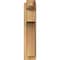 Ekena Millwork Westlake Craftsman Rough Sawn Outlooker, Western Red Cedar, 6"W x 16"D x 28"H OUT06X16X28WTL04RWR - alternate 3